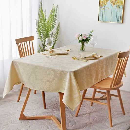 Toalha De Mesa Belga 2,00m X 1,40m - 6 Lugares - Palha